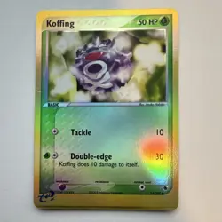 Pokemon TCG Koffing 54/109 EX Ruby & Sapphire Reverse Holo Common 50 HP English - Image 1