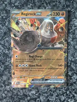 Regirock ex 101/182 - Destined Rivals - English - Pokemon TCG - Image 1