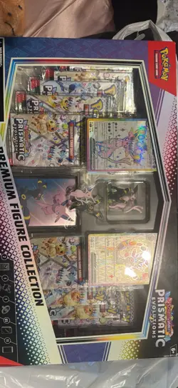 Pokemon TCG Scarlet and Violet Prismatic Evolutions Premium Figure Collection - Image 1