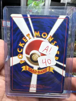 1996 Pocket Monsters Dark Blastoise Rocket Gang Holo 009 (Japanese) MP - Image 3