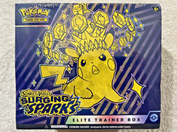 POKEMON SCARLET & VIOLET SURGING SPARKS ELITE TRAINER BOX + 5 MEGA EVOLUTIONS PK - Image 4
