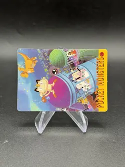 Exeggutor Holo Pokemon Vintage Pocket Monsters Vending Prism Sticker 35 - Image 2