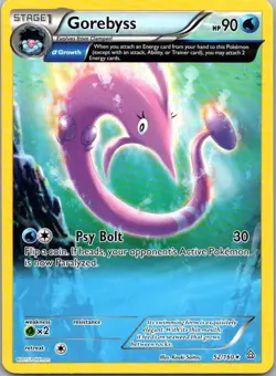 Pokemon TCG Gorebyss 52/160 Primal Clash LP - Image 1