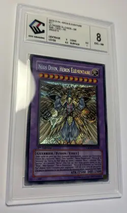 Yu-Gi-Oh - NEOS DIVIN, HEROS ELEMENTAIRE - CSOC-FR098 - 1ere Ed - GRADEE 8 EX/NM - Image 4