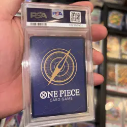 Namco One Piece Monkey.D.Luffy OP05-119 Awakening of the New Era SR Foil PSA 10 - Image 2