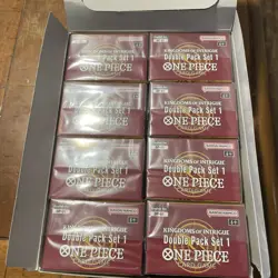 One Piece TCG Kingdoms of Intrigues DP-01 Double Pack Display Sealed - Image 2