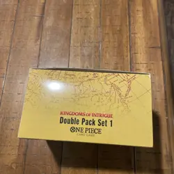 One Piece TCG Kingdoms of Intrigues DP-01 Double Pack Display Sealed - Image 4