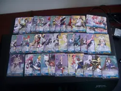 Weiss Schwarz Azur Lane~LOT OF 38 EAGLE UNION ENGLISH CARDS~MINT - Image 1
