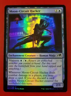 1x Moon-Circuit Hacker | FOIL | Kamigawa Neon Dynasty | MTG Magic Cards - Image 1
