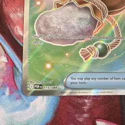 Pokemon TCG Sacred Ash Trainer Item Holo 115/088: Perfect Order Card English - Image 3