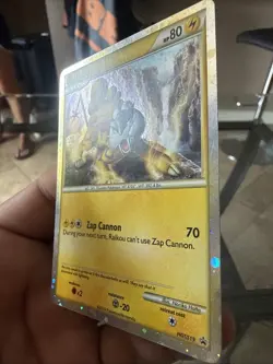 Pokemon TCG Raikou HGSS19 Shiny Holo Black Star Promo Card Mint - Image 4