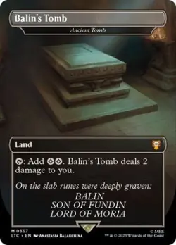 Balin's Tomb - (Ancient Tomb) LTC Non-Foil LP - Image 1
