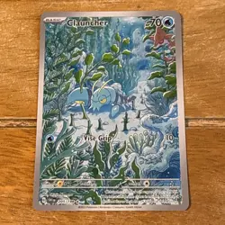Pokemon TCG Clauncher Card 205/198 SV Base Set Illustration Rare - Image 1