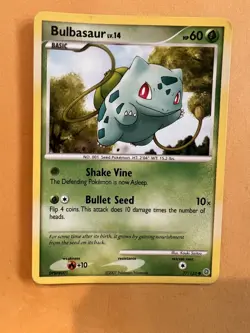 Bulbasaur 77/132 Common Secret Wonders Pokemon Card - Image 1