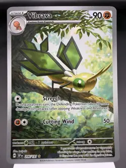 Vibrava 206/191 - Illustration Rare - Surging Sparks Pokemon Card MINT - Image 1