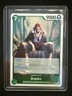 Shanks OP14-027 R One Piece Card The Azure Sea’s Seven English OP14 TCG - Image 5