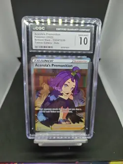 Acerola's Premonition TG24/TG30 - Brilliant Stars - Pokemon Card (Equiv. PSA BGS - Image 1