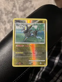 Pokemon Card- Luxray- Diamond & Pearl 7/130 Reverse Holo Rare - Image 1