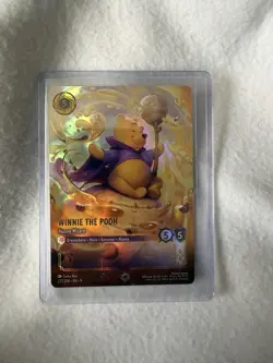 Disney Lorcana Fabled Winnie the Pooh Hunny Wizard Enchanted Card 227/204 - Image 1