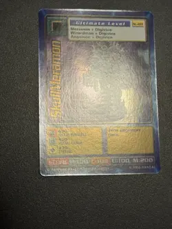 Digimon SkullMeramon St-48S Chase Holo Bandai Digi Battle Card - Image 4