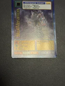 Digimon SkullMeramon St-48S Chase Holo Bandai Digi Battle Card - Image 5
