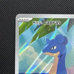 Pokemon Misty's Lapras 194/182 Sv10: Destined Rivals 110 HP Holo English Card - Image 3