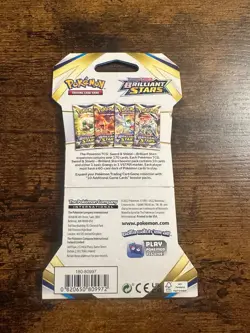 Pokemon Trading Card Game Sword & Shield Brilliant Stars Booster Pack NEW SEALED - Image 3