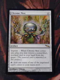 1x LP Chrome Mox, Mirrodin Rare, Artifact MTG - Image 1