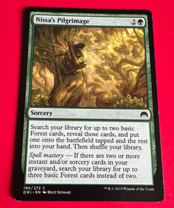 MTG - Nissa's Pilgrimage - Magic Origins - LP - Image 1