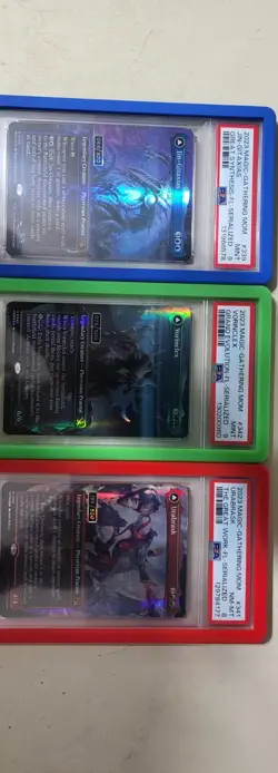 Magic: The Gathering Serialized Foil Graded Lot Jin-Gitaxias Vorinclex Urabrask - Image 2