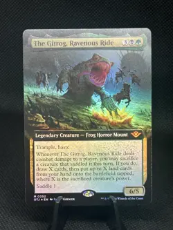 The Gitrog, Ravenous Ride (Extended Art) Outlaws of Thunder Junction Foil - Image 1
