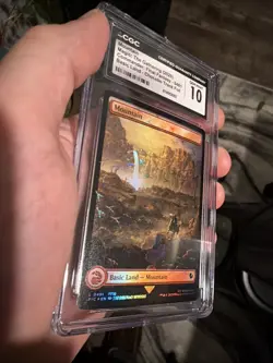 MTG Final Fantasy English Mountain Chocobo Tracks Foil FFXI Graded CGC 10 Gem 🔥 - Image 4