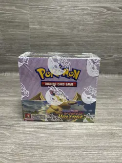 Pokemon TCG: Sword & Shield - Vivid Voltage Booster Box - Sealed Small Hole! - Image 1