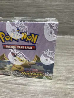 Pokemon TCG: Sword & Shield - Vivid Voltage Booster Box - Sealed Small Hole! - Image 3