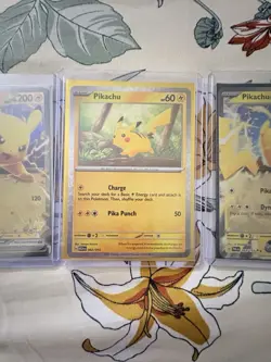 Pokemon Pikachu McDonalds & EX 3 Card Lot Regular English - Image 2