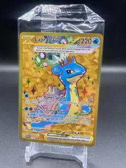 Lapras - SVP164 - Pokemon Scarlet & Violet Promo Ultra Rare Holo SEALED Card NM - Image 1