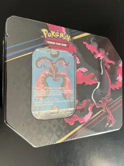 Pokemon Crown Zenith Tins 3 Galarian Moltres Sealed SWSH284 - Image 5