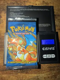 Pokemon Base Set Booster Pack Charizard 20.90 g - Image 1