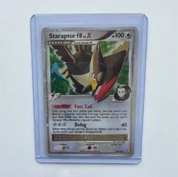 Pokemon Staraptor FB LV.X 147/147 Supreme Victors Holo Rare 100 HP Card - Image 1