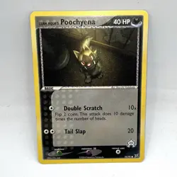 Team Aqua's Poochyena 55/95 Team Magma vs Team Aqua Pokemon TCG - Image 1