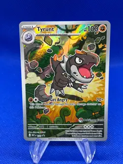 Pokemon Perfect Order Pokemon Center Exclusive Tyrunt 070 Stamped Promo NM - Image 1