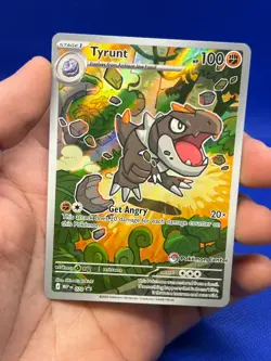 Pokemon Perfect Order Pokemon Center Exclusive Tyrunt 070 Stamped Promo NM - Image 2
