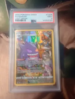 Gengar TG06/TG30 PSA 9 MINT Lost Origin Trainer Gallery Pokemon TCG - Image 1