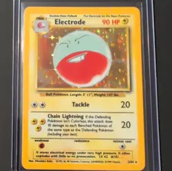 Pokemon TCG Electrode Jungle 2/64 Holo Rare Unlimited 1999 Stage 1 90HP - Image 1