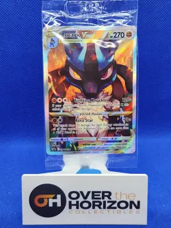 Pokemon Lucario VSTAR SWSH291 Crown Zenith ETB Holo Black Star Promo SEALED - Image 1