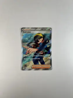 Carmine 204/167 Ultra Rare Full Art Holo Pokemon Twilight Masquerade - NM - Image 1