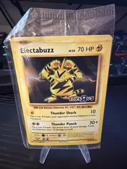 Pokemon TCG Electabuzz - Toys R Us Promo - 041/108 - Sealed - Image 1