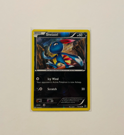 Sneasel 51/106 - Flashfire - Reverse Holo Pokemon Card Excellent Condition - Image 1