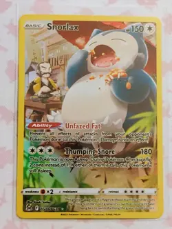 Pokemon 2022 Lost Origin Snorlax CHR #TG10/TG30 NM - Image 1