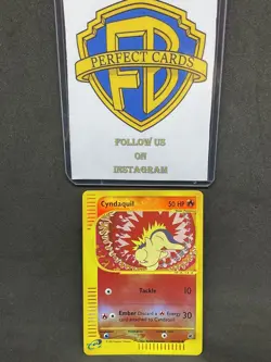 POKEMON EXPEDITION CYNDAQUIL REVERSE 105/165 NM- ENG - Image 1